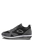 Alberto Guardiani - Sneakers Wen 0400 in camoscio, Grigio-Blu (44)