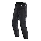 Dainese - Rolle Wp Pants, Pantaloni Moto Impermeabili, Fodera Termica Rimovibile, Protezioni sulle Ginocchia e Fianchi, Pantaloni Moto da Uomo, Nero, 54