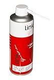 LINK SP303 Confezione da 1 Bomboletta Spray Aria Compressa 400 ML. *** NUOVA CANNUCCIA PER AUMENTARE LA PRESSIONE DEL GETTO!!!