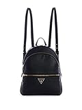 Guess Manhattan Large Backpack, Zaino Donna, Nero, Taglia Unica