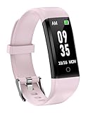 GRV Orologio Contapassi da Polso per Uomo Donna Anziani Bambini Pedometro senza Bluetooth senza APP senza Cellulare Fitness Activity Tracker Semplice Conta Calorie Sonno Distanza Impermeabile