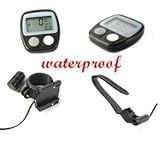 Mini Computer/Tachimetro/Contachilometri per bicicletta/bici 14 funzioni waterproof