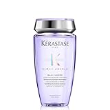 Kérastase, Blond Absolu, Shampoo Idratante & Illuminante, Per Capelli Biondi, Danneggiati, Decolorati & Sensibilizzati, Con Acido Ialuronico, Bain Lumière, 250 ml