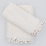 Blumarine Home Collection Coppia asciugamani 1+1 Spa (Avorio)