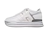 Hogan Scarpe Sneaker Donna h483 Midi HXW4830CB80IEC0351 Bianco (Numeric_38)