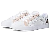 GUESS Loven, Scarpe da Ginnastica Donna, Bianco Rosa 680, 41 EU