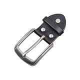 PLKSEI Fibbia Cintura Uomo Donna 40MM Ricambio Regolabile Fibbia di Ricambio Accessori per Cinture Metalliche Adatto per Cinture, Abbigliamento