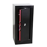 Armadio di sicurezza a ripiani Technomax, Linea Home safe, modello HS/20, misure H.800XL.365XP.320 mm.