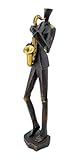 abc HOME | Figura decorativa musicista (sassofonista)