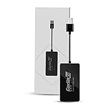 2021Carlinkit 3.0 Adattatore Dongle Wireless CarPlay per Auto Carplay di Fabbrica U2W Carplay Wireless, Aggiornamento online/iOS 13-15, per Porsche Mercedes Volvo Volkswagen Honda Civic 2016-2021