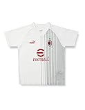 AC Milan 769325 Prematch Jersey Jr T-Shirt Unisex - Bambino White-Tango Red 128