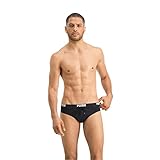 PUMA Brief 100000026 Costumi da bagno, Nero, XXL Uomo