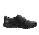 Valleverde Scarpe Classiche da Uomo con Doppio Strappo - 36983 (Nero, 45 EU)