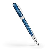 Visconti Penna stilografica Rembrandt Blue Fog EF