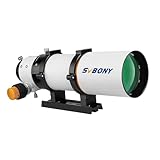 Svbony SV503 ED Rifrattore Telescopio, 70F6 Acromatico Telescopio OTA, Dispersione Extra Bassa Telescopio con Messa a Fuoco a Doppia Velocità per Osservazione Visiva Astronomica