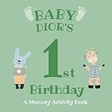 Baby Dior s First Birthday: A Memory Activity Book