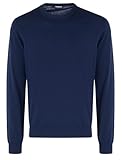 DONDUP Maglia cotone crepe blu, 46