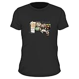 My Custom Style T-Shirt Nera#Arte-Rinascimento Italiano#100% Cotone 155g 2XL