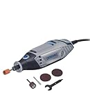 Dremel 3000 Utensile Multifunzione Rotativo, 5 Accessori per Intagliare, Incidere, Fresare, Tagliare, Levigare, Smerigliare, Lucidare e Pulire, 130 W