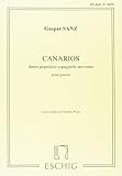 Canarios Danse populaire espagnole ancienne Transcription d  Emilio Pujol