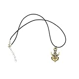 BEAHING Gioielli soprannaturali, Necklace Maschera Winchester Supernaturale Collana a ciondolo Amulet Demone