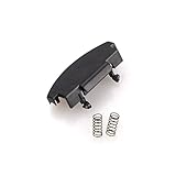 NICOLIE 3 Colori Bracciolo Riparazione Coperchio Console Coperchio Fermo Clip Fermo Compatibile Con Vw Golf 4 Jetta Bora Mk4 Gti R32 Octavia Passat B5 Polo 6R - Nero