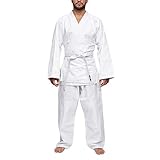 LEONE 1947, Judogi Training, Unisex, Bianco, 170, AB401