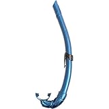 Cressi Corsica, Snorkel Flessibile per Apnea, Pesca Subacquea, Snorkeling e Immersioni Unisex – Adulto, Blu Metallizato, Taglia Unica