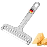 Westmark Affetta-formaggio con rullo e filo tagliente, Spessore regolabile, Acciaio inox/Alluminio, Rollschnitt, Argento, 71002270