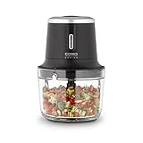 CASO Chop & Go - Tritatutto design senza fili con 4 lame in acciaio inox, flessibile e pronto all uso ovunque, fino a 60 minuti di autonomia, 2300 giri/min., accessori versatili