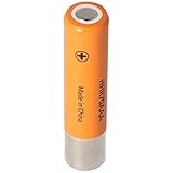 AccuCell Batteria 800 mAh AAA adatta anche per tagliacapelli Wella Contura HS61 circa 10,5 x 40,5 mm (si prega di confrontare le dimensioni)