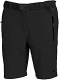 CMP Bermuda Elasticizzati Da Donna Pantaloncini, Nero 03, 46