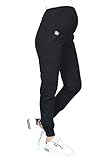 MijaCulture - Pantaloni casual per gravidanza con pancia Coco M003 Nero S