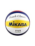 Mikasa BV552C Beach Classic Pallone Blue/Yellow/Red 5