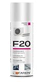 Faren F20, Spray Igienizzante per Climatizzatori Casa e Auto, Azione Pulente, Contro Batteri, Soluzione Alcolica Balsamica, 400ml