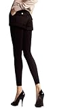 SiSi Pantacollant Sweet Leggings, Nero, L Donna