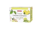 Dr. Theiss Tisana Zenzero e Limone di Sicilia - Integratore Alimentare Confezione da 20 Filtri - Per Pancia Piatta, Gonfiore Addominale e Sollievo allo Stomaco