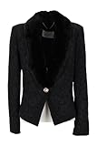 BLUGIRL BLUMARINE Giacca Donna Nero Blazer Navetta