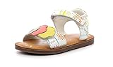 Kickers Dyastar, Sandali Bambina, Bianco Sunshine, 19 EU