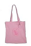 Swarovski Borsa a tracolla in cotone con portachiavi attaccabile in rosa – viene fornita in una scatola di marca, rosa, One Size