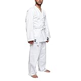 LEONE 1947, Karateji Traning,Unisex, Bianco, 170, AB400