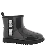 UGG Classic Clear Mini II Stivali alla moda da Unisex - Bambini e ragazzi, Black, 31 EU