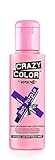 Crazy Color Crema Colorante Semipermanente per Capelli, Hot Purple,100 ml