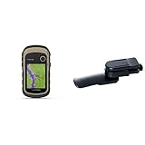 Garmin ETREX 32x - Navigatore portatile a colori da 2,2" e mappa TopoActive preinstallata, GPS/GLONASS, 8 GB espandibili & 010-11022-10 Attacco Clip a Cintura per Gps Serie Dakota