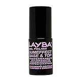 Layla LAYBA GUMEFFECT BASE&TOP Formato da 5ml del Layla Gumeffect Gel Polish Base e Top per smalto gel semipermanente con potere ricostruente e rimpolpante.