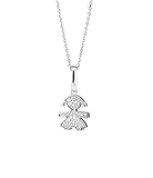 Collana Le Bebé Donna lbb154 Oro Bianco Diamante