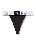 Calvin Klein Perizoma Donna Tanga, Nero (Black), L