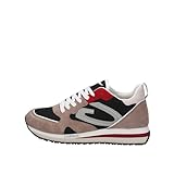 GUARDIANI Sneakers Taupe/Black Multicolor Agm220003 Scarpe Uomo Sportive Beige Rosso Grigio (Beige, Numeric_44)