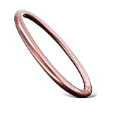 Yvelise Bracciale donna buddista – Cerchio opaco effetto metallo – senza mantra portafortuna, con promo flash – Stock limitato], 6,5cm de diamètre intérieur, Silicone