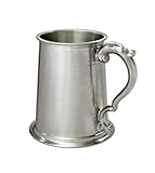 Wentworth peltro 1 pinta antico Fancy Handle Tankard